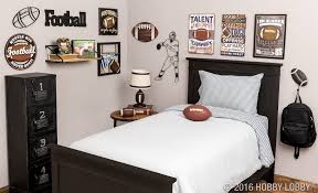 Score A Major Win With Your Football Fan Tackle Their Bedroom Decor With Touchdown Worthy Wall Art And Accessories Football Room Decor Home Decor Decor