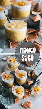 Learn To Make Restaurant Style Mango Sago With Three Beautiful Layers That Are Creamy Fruity Chinese Dessert Recipe Asian Dessert Recipe Mango Dessert Recipes