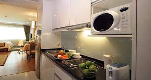 Legacy Suites Bangkok Full Kitchenette Accommodation Kitchenette Design Home Appliances Kitchenette