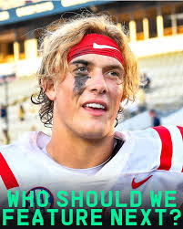 Check out Jaxson Dart's signature game day gear! 🏈 ✓ Riddell Speedflex  Helmet ✓ Shoc Zero G Plus Clear Mirror Visor ✓ Nike Fitted Short Sleeve  Shirt ✓ Nike Pro Dri-Fit 4.0