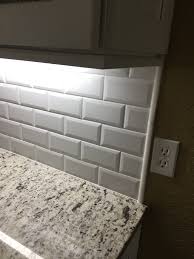36 Beveled Edge Subway Tile Backsplash Odessa Florida In 2020 White Subway Tiles Kitchen Backsplash Beveled Subway Tile Kitchen Subway Tile Backsplash Kitchen