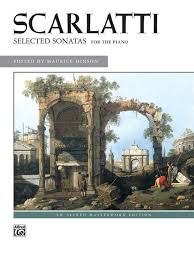 K.119 in d major 12:015. Scarlatti Selected Sonatas Piano Book Domenico Scarlatti