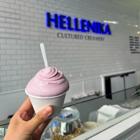 Beat the summer heat with a cold treat! 😋 Stop by Hellenika Cultured  Creamery (@1920apikeplace) this weekend and try one of their 12 delicious  flavors of cultured gelato. If you haven't experienced
