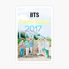 By bts and bangtan boys. Bts Summer Package 2017 Poster By Phoenixisarmy Redbubble
