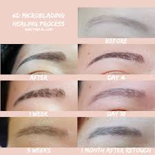 8 785 просмотров 8,7 тыс. 6d Eyebrow Microblading By Browmance Aesthetic Services Review Healing Process Before After