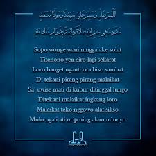Jun 17, 2021 · lirik sholawat shallallahu ala muhammad tulisan arab, latin dan terjemahan versi alma esbeye lirik dan arti lagu huwa huma hum, isim dhomir compos by mawang viral di tiktok sholawat tibbil qulub lirik arab dan terjemahan, berikut keutamaannya dapat menjadi obat penyakit Syair Qod Kafani Code Syair Jitu