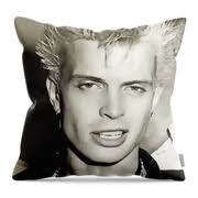 William Billy Idol Fleece Blanket by Michael Welch