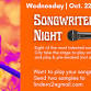 Songwriter's Night event image