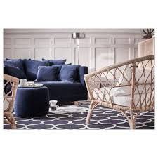 Stockholm 2017 Pouf Sandbacka Bleu Fonce Ikea Ikea Stockholm Stockholm 2017 Ikea