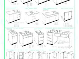 Kitchen Cabinets Size Chart Srchn Co