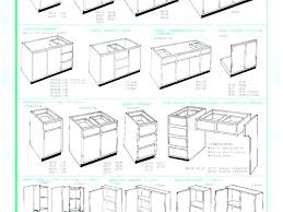 kitchen cabinets size chart srchn co