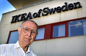 Ikea Founder Ingvar Kamprad Dead At 91 Company Says Ikea Global Furniture Smaland