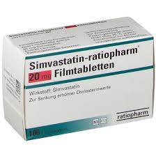 Simvastatin Ratiopharm 20 Mg 100 St Shop Apotheke Com