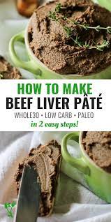Easy Beef Liver Pate Recipe Keto Paleo Whole30 Gaps Prepare Nourish Recipe In 2020 Liver Pate Recipe Liver Pate Recipe Beef Pate Recipes