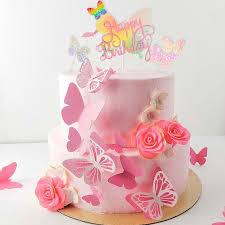 Perfectly executed diy butterfly themed party decorations that you can easily make yourself to turn your party into a butterfly oasis! Gold Glitter Butterfly Birthday Swirl Cake Topper Floral Happy Birthday Cake Decor Kids Girl Boy Women Butterfly Themed Birthday Party Decorations Party Supplies Toys Games Agtcorp Com