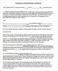 The adobe pdf link displayed in this section of the page shall grant immediate access to the template required to set a land purchase and sale contract in writing. Land Purchase Agreement Form Pdf New Sample Land Contract Agreement 9 Examples In Word Pdf Contract Template Purchase Agreement Real Estate Contract