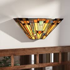 Tiffany Glass Wall Sconces You Ll Love In 2020 Wayfair
