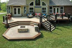 Living Large Decks Extend Living Spaces Patio Deck Designs Decks Backyard Deck Designs Backyard