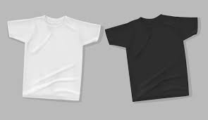 Download this grey polo shirts mockup front and back used as design template isolated on white background with clipping path photo now. Shirt Mock Up On Gray Background T Shirt Template White And Black Version Front Design 2298651 Vector Art At Vecteezy