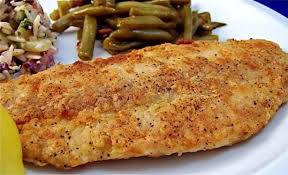 Easy Lightly Fried Fish Thyme And Spices Mediterranean Recipe Greek Food Com Mediterranean Recipes Fried Fish Healthy Snacks Recipes