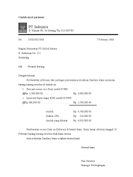 It has come to my attention that your company, the cooking store has been late with paying their invoices for the past three months. Contoh Surat Bisnis