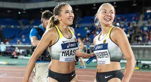 She won gold in the 200 metres at the 2015 european junio. Gina Luckenkemper Und Rebekka Haase Wir Profitieren Voneinander Leichtathletik De