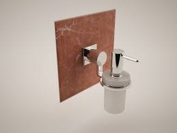 3d Model Allure 40363 Soap Dispenser C4d Obj 3ds Fbx Soap Dispenser Soap Dispenser