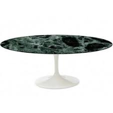 Le logo knoll est gravé sous la base de la table. 160x85 Table Tulip Eero Saarinen Ovale Marbre Verte Alpes Ebay