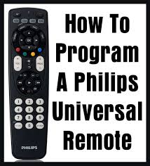 Ge universal remote control can be used to program not just a tv, but dvd player and other gadgets. How To Program A Philips Universal Remote Codes For Universal Remotes