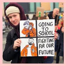 Signs For Future On Instagram I Am So Happy I Live In A Time With Memes Sign By M Fschr Protest Signs Climate Change Poster Climate Change Quotes