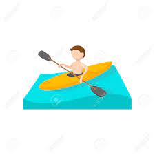 For australia, the ee20 diesel engine was first offered in the subaru br outback in 2009 and subsequently powered the subaru sh forester, sj forester and bs outback. Piraguismo Icono De Dibujos Animados Sobre Un Fondo Blanco Ilustraciones Vectoriales Clip Art Vectorizado Libre De Derechos Image 51731083