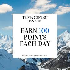 Uncover amazing facts as you test your christmas trivia knowledge. January Trivia Contest Win 100 Points Per Day Toluna
