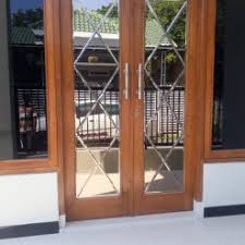 Desain pintu minimalis modern jendela kaca by furniture mebel jepara. Pintu Kaca Rumah Modern Telp 0857 4230 5775 Indo Glass Craft