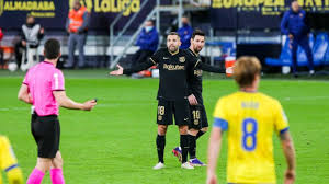 Barca đánh rơi 2 điểm phút cuối. Cadiz 2 1 Barcelona Results Summary And Goals As Com