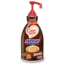 We have been roasting coffee now for about 20 years. Coffee Mate Snickers Liquid Creamer Pump Dispenser