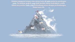 Sistem kasta adalah sistem di mana orang dilahirkan dari kasta yang berbeda dan harus hidup di dalamnya sepanjang hidup mereka. Jelaskan Mengenai Kemunculan Sistem Kasta Di India Menurut P By Suleyla Mathius