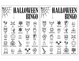 Report problems or suggest improvements. Halloween Bingo Printable Game Cards Template Paper Trail Design