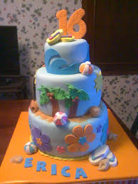 Sweet 16 centerpieces sweet 16 themes centerpiece ideas beach sweet 16 sweet 15. Sweet 16 Beach Party Cakecentral Com