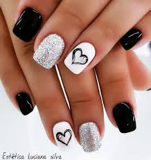 It is easy to create it but can look very attractive and eye catching and it is great way to create amazing nail art without too much effort. 30 Extraordinary Black White Nail Designs Ideas Just For You Short Square Nails Nails Toe Nails