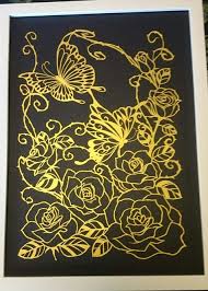 Motif bunga pada baju gamis memang mampu menampilkan penampilan yang lebih. 68 Ide Motif Bunga Bunga Ornamen Stensil