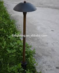 Low Voltage 12v Led Area Light Brass Path Area Light Led Dome Path Light Fixture Area Lighting Led Lights Outdoor Garden Lighting