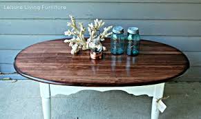 Leisure Living September 2012 Coffee Table Refinish Coffee Table Makeover Painted Coffee Tables