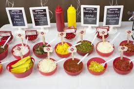 Hot Diggity Dog Everyday Party Theme Hot Dog Buffet Ideas Big Dot Of Happiness Hot Dog Party Hot Dog Buffet Hot Dog Bar