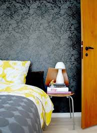 Damask bedroom wallpaper bedroom decor contemporary bedroom. Black And White Wallpaper 3 554x752 Danish Furniture Design Interior Design Ferm Living Wallpaper
