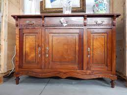 Credenza 3 Ante In Olmo Stile Liberty Arredamento Casa Arredamento Mobili