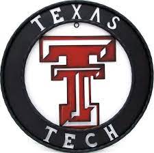 12 18 24 32 36 Texas Tech Etsy Metal Art Decor Home Decor Wall Art Primitive Decorating Country