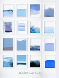 Pastel Blue Minimalist Painting Large Painting Art Print Etsy Modern Blue Wall Art Blue Art Prints Blue Art