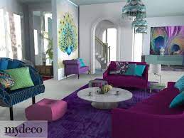 Peacock Living Room Purple Living Room Peacock Living Room Turquoise Room