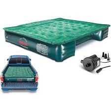 Airbedz Lite Ppi Pv203c Truck Bed Air Mattress With 12v Portable Pump Overstock Com Shopping The Best Deals On Co Truck Bed Camping Truck Camping Truck Bed