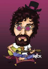 Raul Seixas By mitosdorock | Media & Culture Cartoon | TOONPOOL